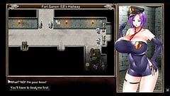 Karryn’s Prison Hentai Game Ep1 the warden jerk off guards