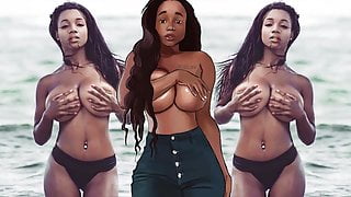 Try Not to Cum Jerk Off Trainer 76 Ebony Babes