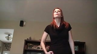 Drain it for her with countdown. JOI