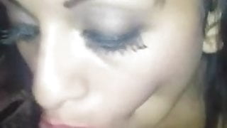 Hot latina milf homemade blowjob big cock with anal try