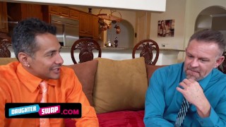 Big Titted Graduating Sluts Swapping And Swallowing Their Step Fathers Hot Cum In The Prom Night