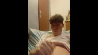 Really cute boy cum alone ❤